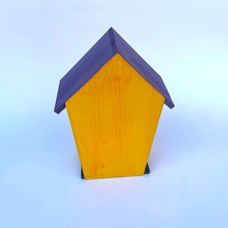لانه پرنده مدل کلبه چوبی کد SMALL07