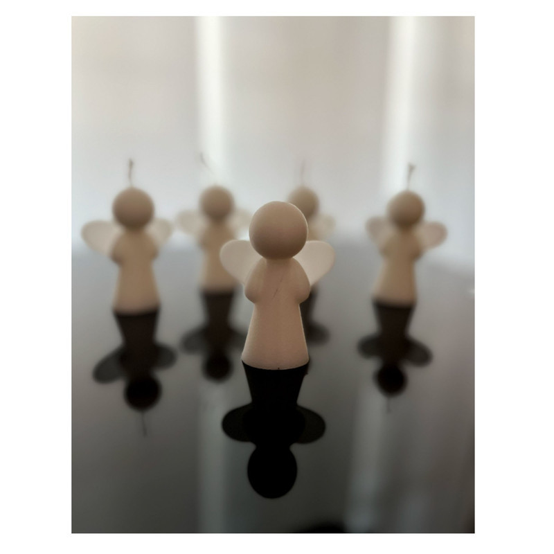 شمع مدل فرشته - 1