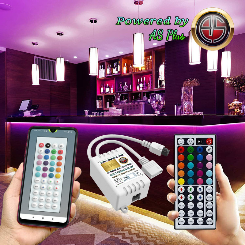 ریسه ال ای دی مدل As plus RGB44 key طول 5 متر