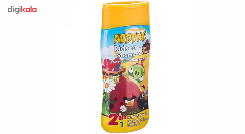 شامپو بچه دخترانه آردن مناسب برای سر و بدن حجم 200ml