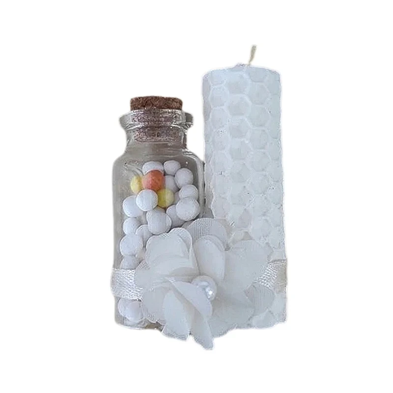 گیفت مدل عروس طرح شمع و نقل بسته 6 عددی