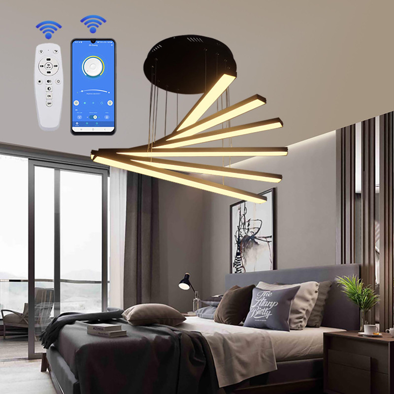 لوستر مدل مدرن سرو آویز کد SC6