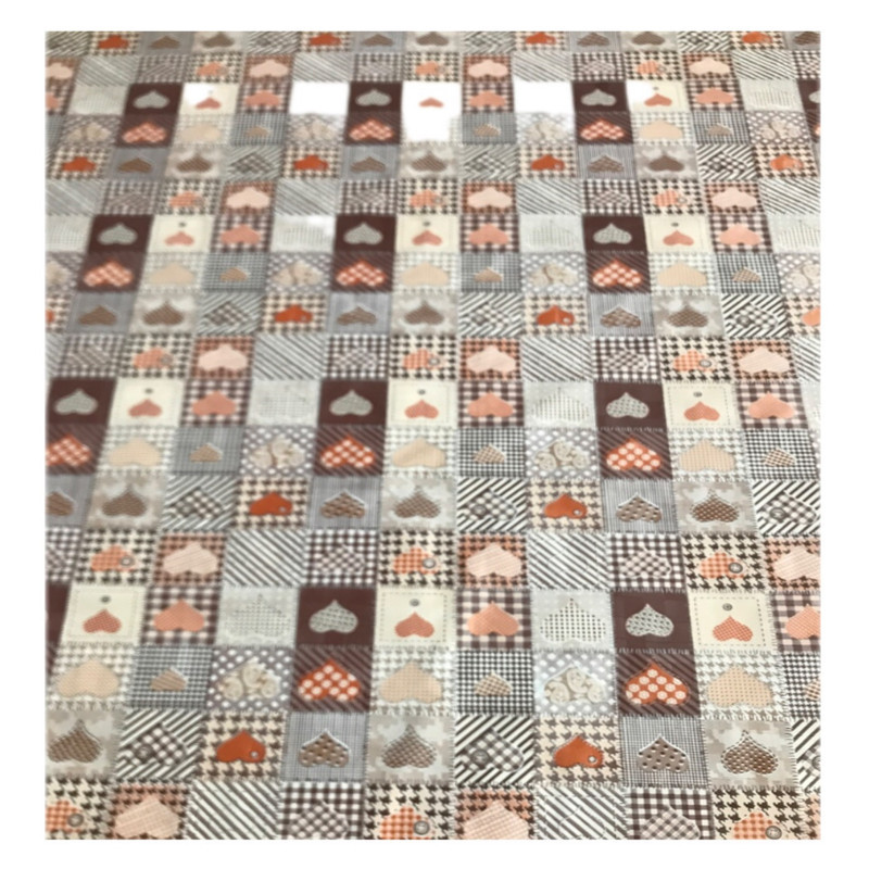 سفره 3 نفره مدل آوا طرح 2 رو کد 08 سایز 100×80 سانتی متر