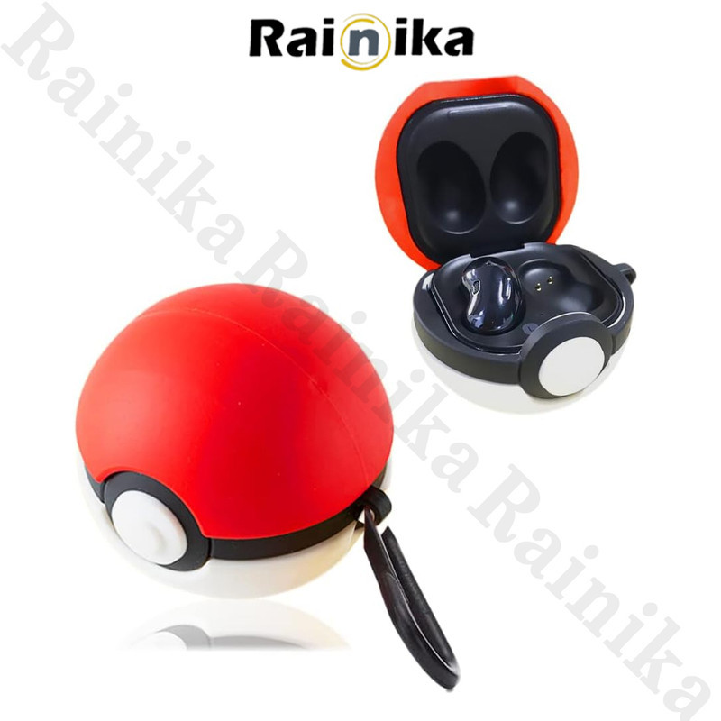 کاور رینیکا مدل Buds Pokemon Ball مناسب برای کیس هدفون بی سیم سامسونگ Galaxy Buds Live  Buds Pro  buds 2  buds 2 pro  Fe
