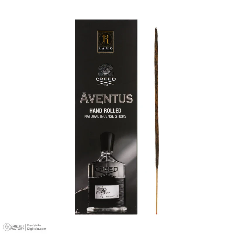 عود رامو مدل 003 رایحه ادکلن AVENTUS بسته 20 عددی