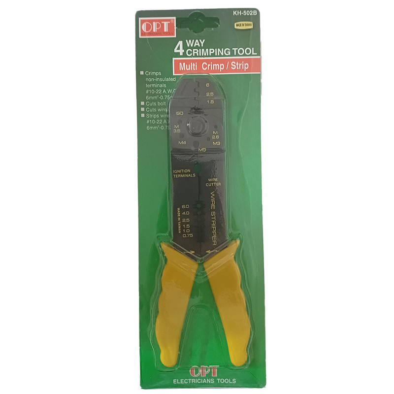 انبر پرس سر سیم او پی تی مدل KH-502B سایز 8 اینچ