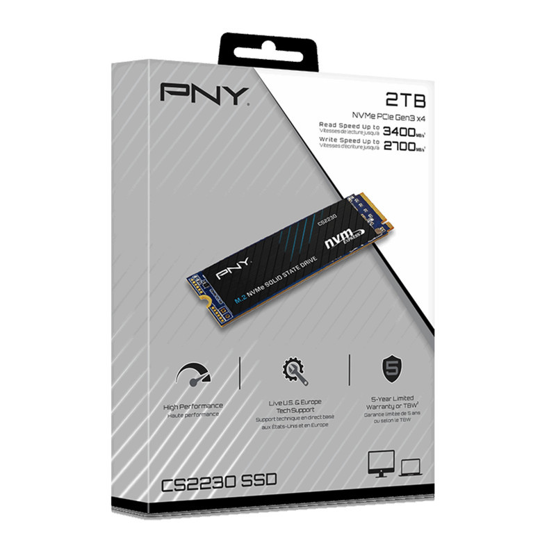 اس اس دی اینترنال پی ان وای مدل CS2230-M.2 2280 NVMe PCIe 3.0 3D NAND ظرفیت دو ترابایت