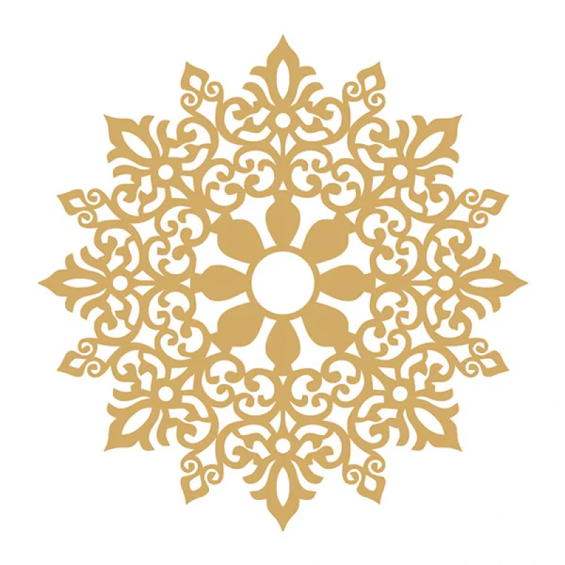 گل سقفی مدل 1301 سایز 59.5x59.5 سانتی متر