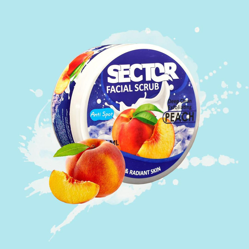 اسکراب لایه بردار سکتور مدل Deep حجم 250 میلی لیتر