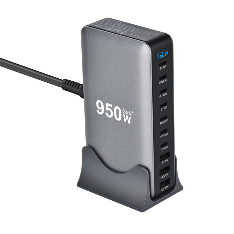 شارژر رومیزی 950 وات 10 پورت مدل YMX-950W
