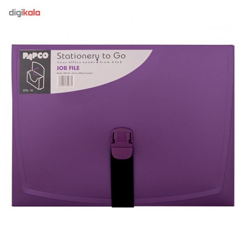 پوشه قفل دار پاپکو کد STG-10 سایز A4