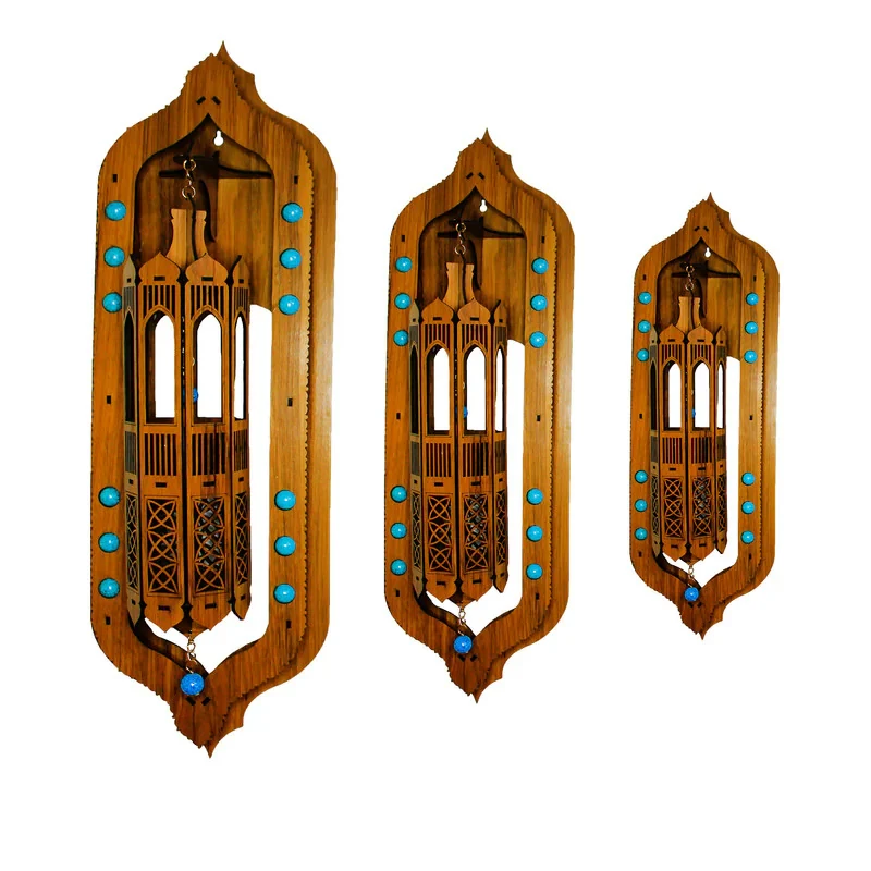 دیوارکوب مدل چوبی کد 1816 مجموعه 3 عددی