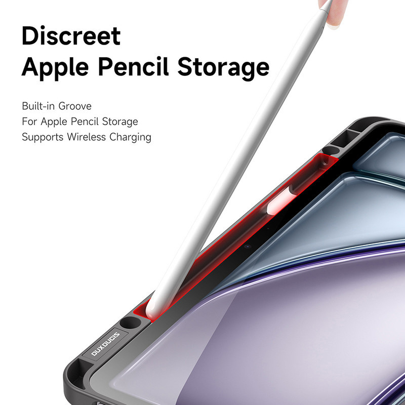 کیف کلاسوری دوکس دوکیس مدل MAGI مناسب برای تبلت اپل iPad Air 13 Inch 20242025 , iPad Pro 12.9 Inch 202020212022