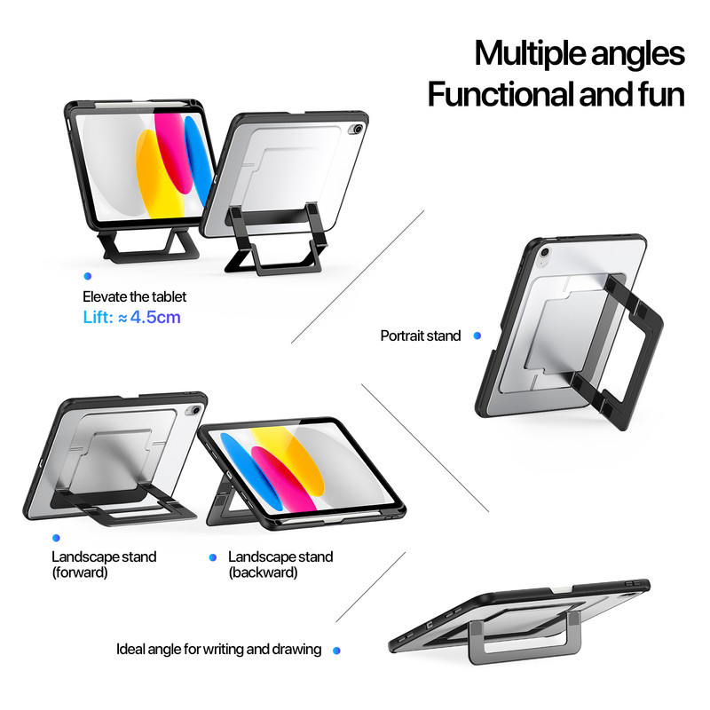 کاور بادیگارد مدل Axis مناسب برای تبلت اپل iPad 11 2025 11 inch  iPad 10 2022 10.9 inch