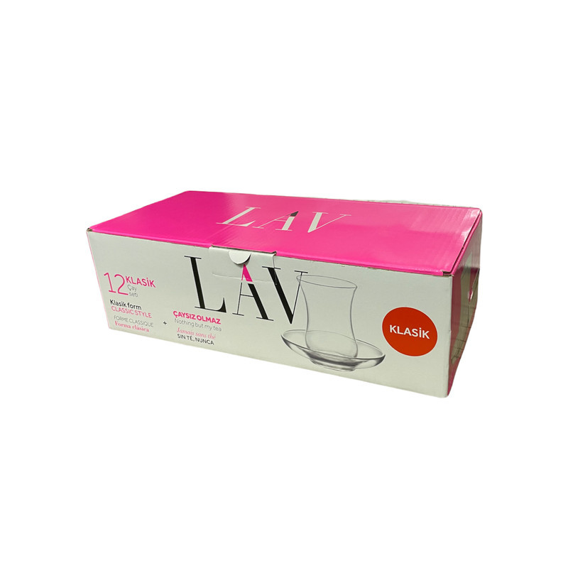 سرویس چای خوری 12 پارچه لاو مدل CAY-S12