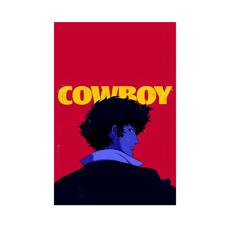 تابلو مدل انیمه اسپایک اسپیگل کابوی بیباپ Spike Spiegel Cowboy Bebop anime 13