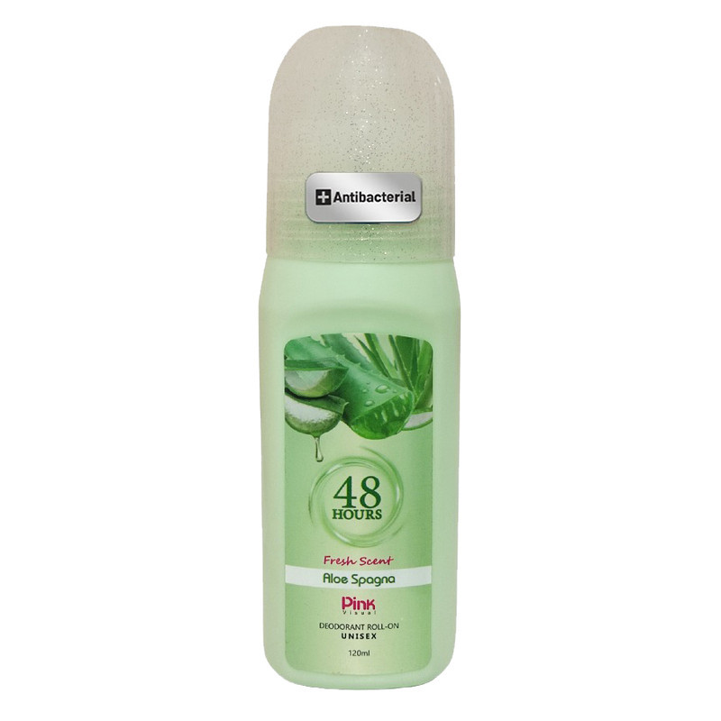 رول دئودورانت پینک ویژوآل مدل Aloe spogna حجم 120 میلی‌لیتر