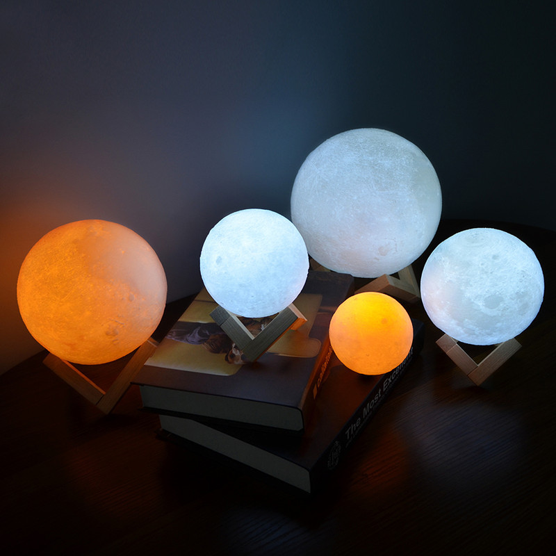 چراغ خواب مدل MOON LIGHT 3D