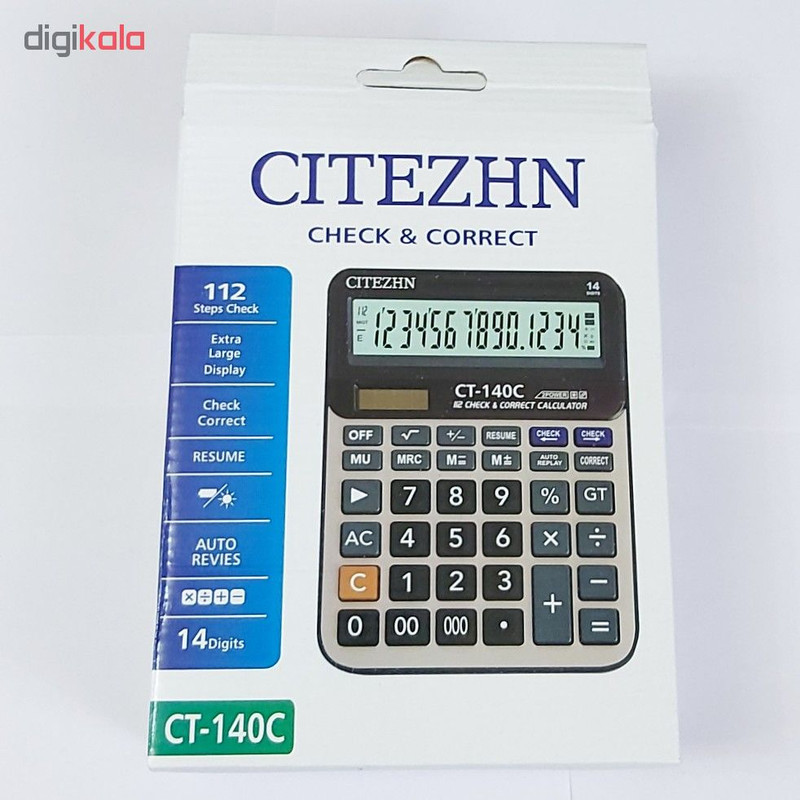 ماشین حساب سیتژن مدل ct-140c