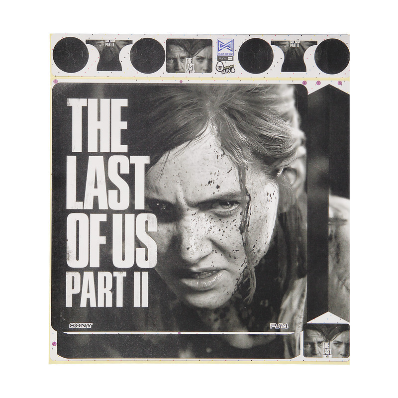 برچسب پلی استیشن ۴ اسلیم و دسته بازی پلی اینفینی مدل The Last of Us Part II 04