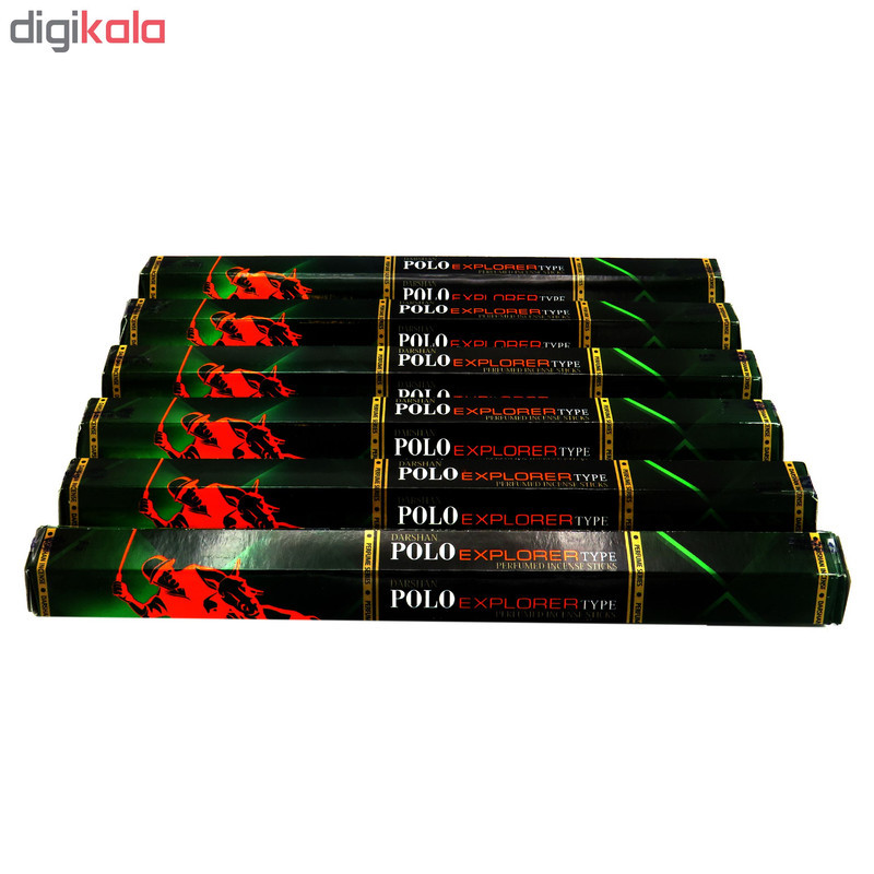 عود خوشبو کننده دارشان مدل POLO EXPLORER مجموعه 6 عددی