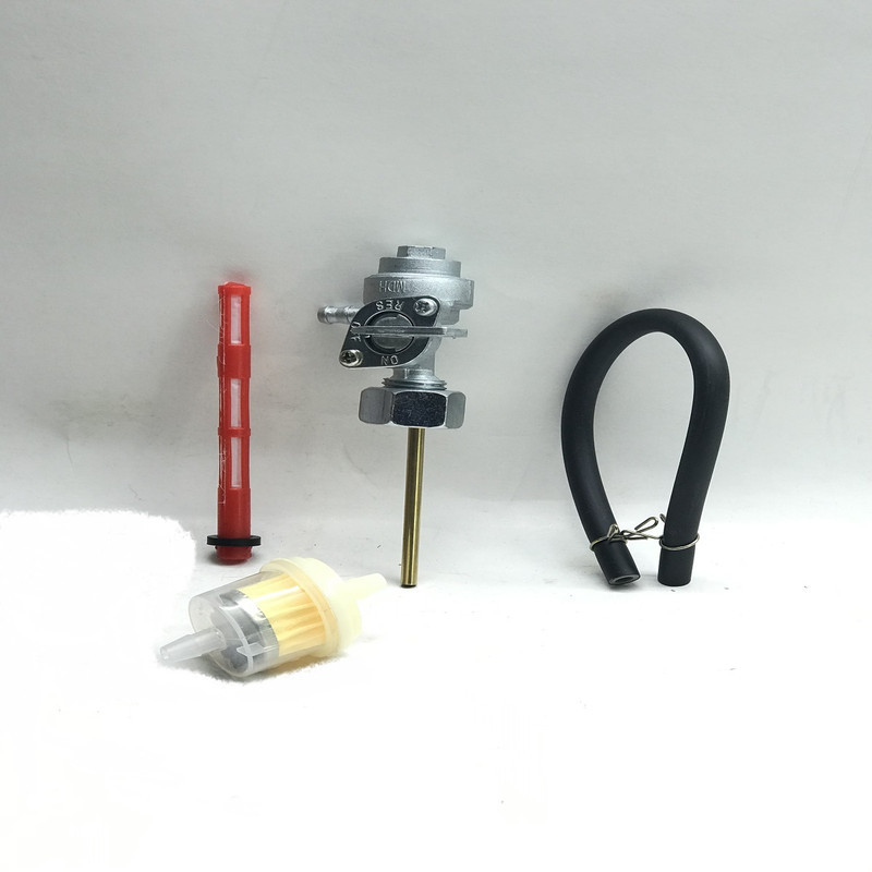 کیت شیر بنزین موتور سیکلت ام دی اچ مدل CDI - 125_ FUEL COCK  مجموعه 4 عددی