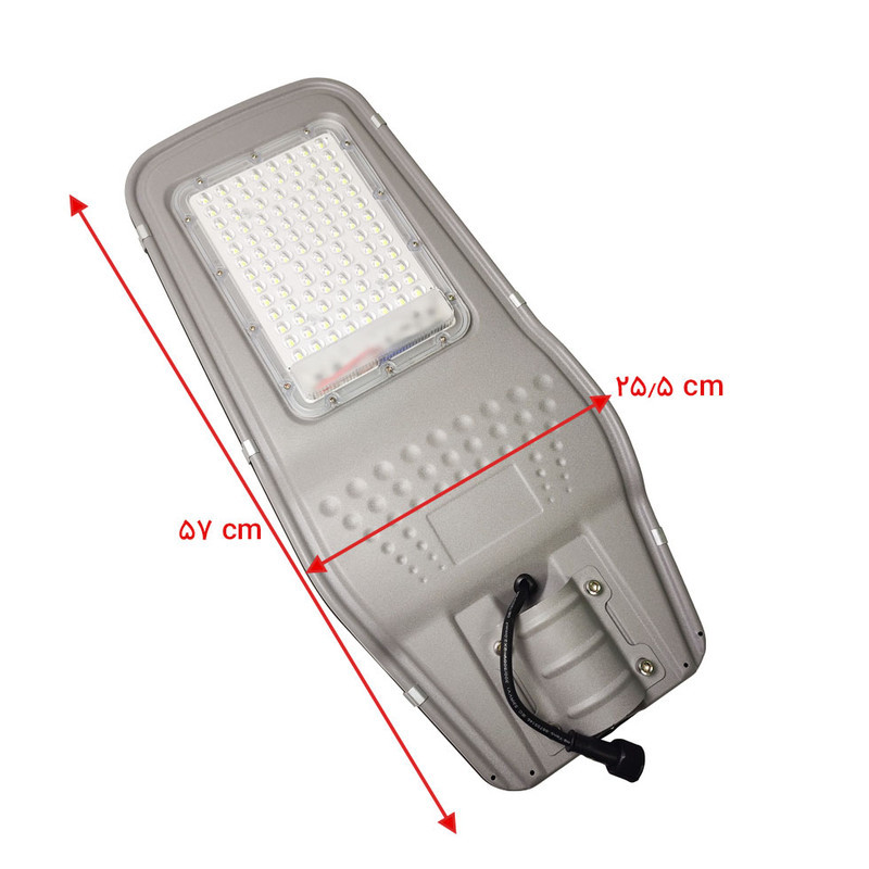 چراغ خیابانی خورشیدی 100 وات مدل 50000mAh