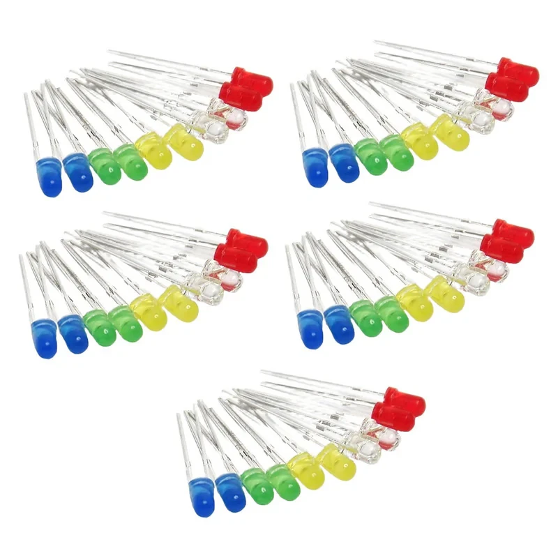 دیود نوری هایبراید 3 میلیمتر کد 06 بسته 50 عددی