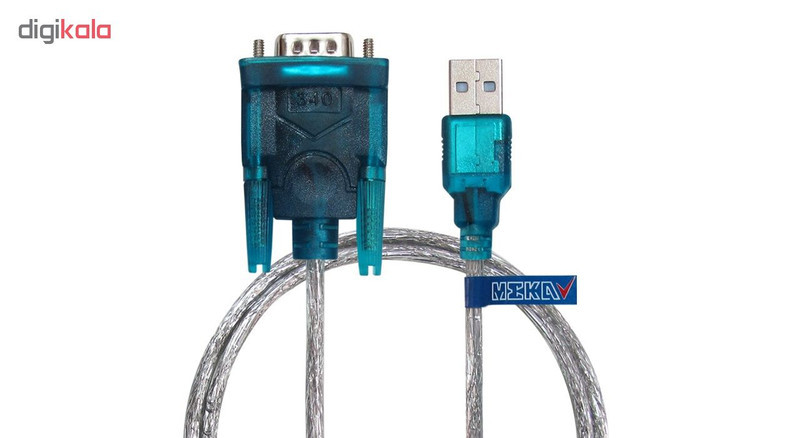 کابل تبدیل USB2.0 به سریال RS232 مکا مدل MCU13 طول 75 سانتیمتر