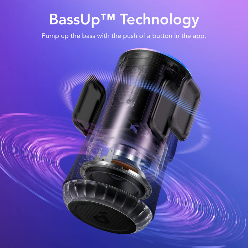 اسپیکر بلوتوثی قابل حمل انکر مدل Glow A3166011