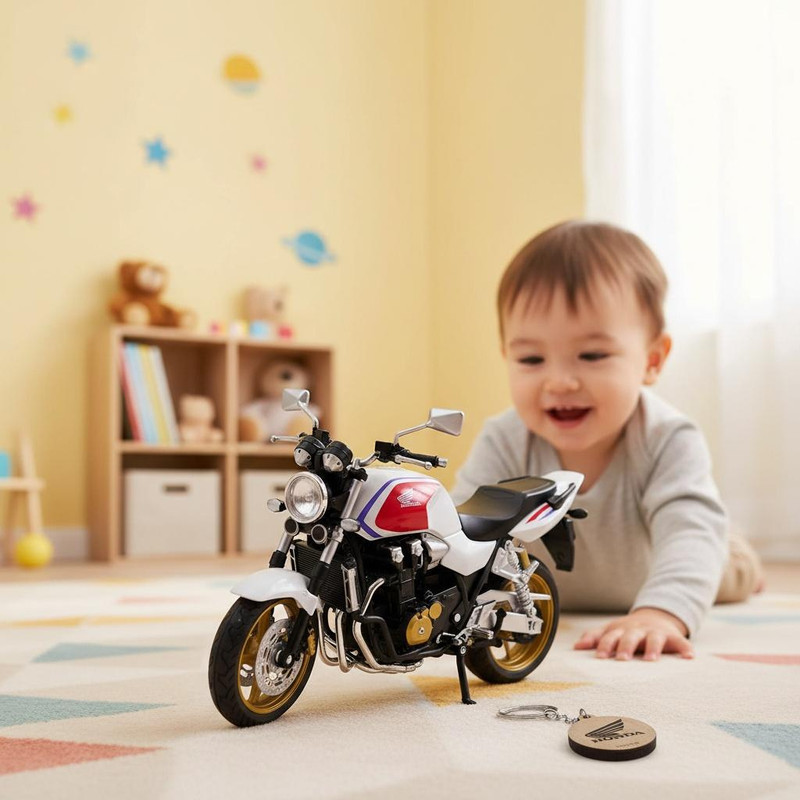 ماکت موتور ناب سل مدل هوندا سی بی HONDA CB1300SF  AUTOMAXX به همراه جاسوییچی