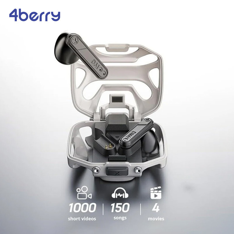 هدفون بلوتوثی فوربری مدل Dmooster D12 بدون قابلیت نویز کنسلینگ، درگاه شارژ USB Type-C