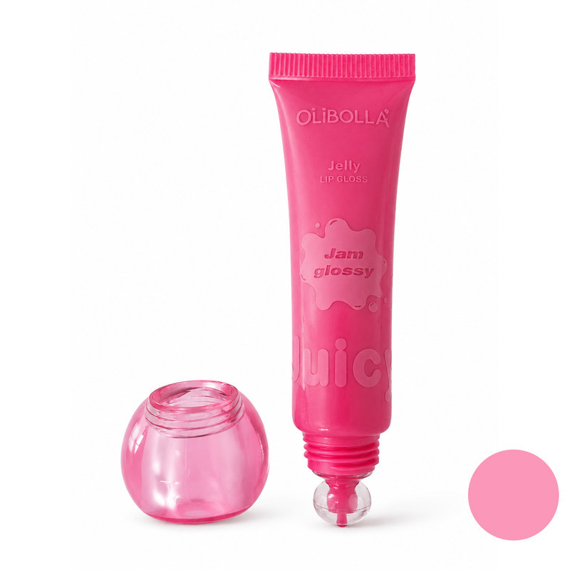 برق لب مایع براق اولیبولا مدل Jam Glossy شماره 12