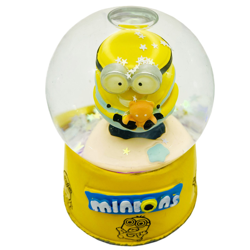 گوی چراغ‌دار مدل minions طرح مینیون و خرس عروسکی کد A6378