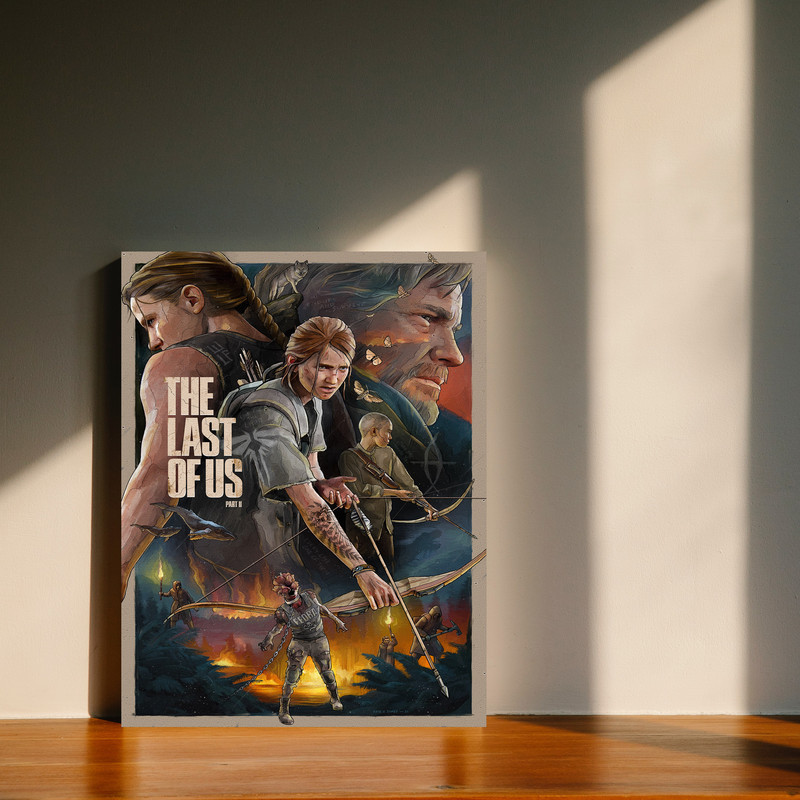 تابلو شاسی مدل گیمینگ لست اف اس last of us 2 کد 1269