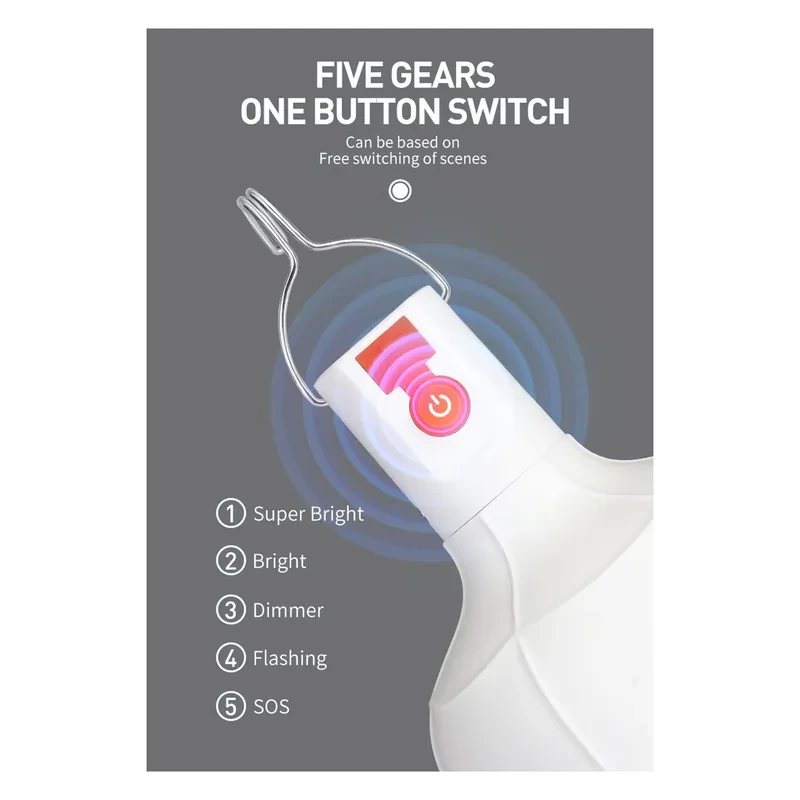چراغ آویز چادر دی پی مدل DP-7813C