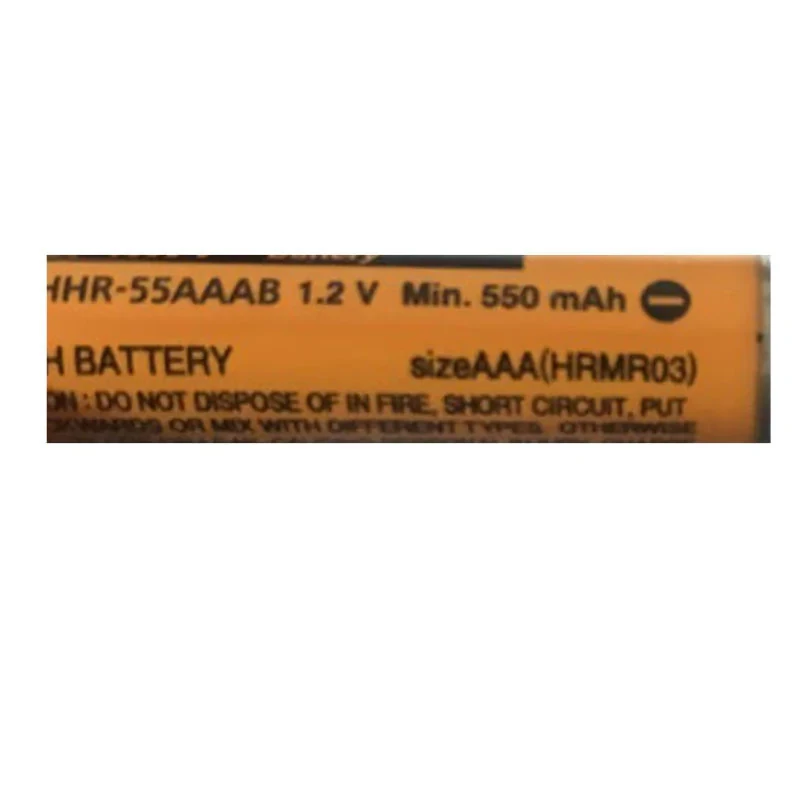 باتری نیم قلمی قابل شارژ پاناسونیک مدل (Ni-MHHHR-55AAABHRMR03(Malaysia بسته دو عددی