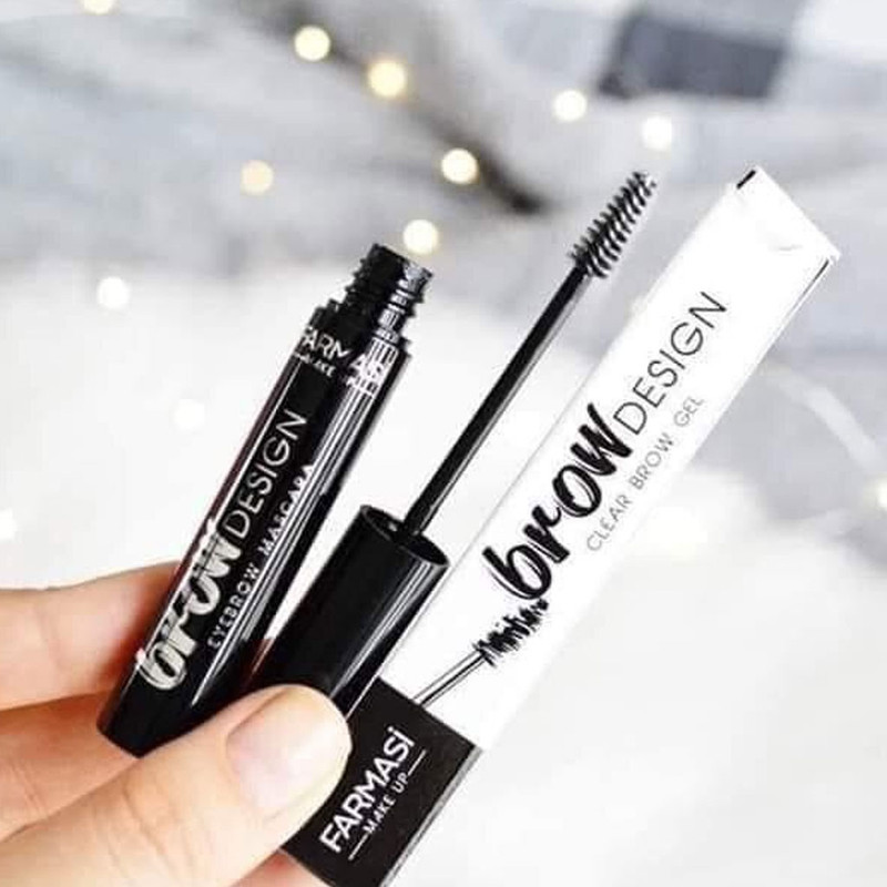 ژل ابرو فارماسی مدل Brow Design Clear Brow Gel حجم 5 میلی لیتر
