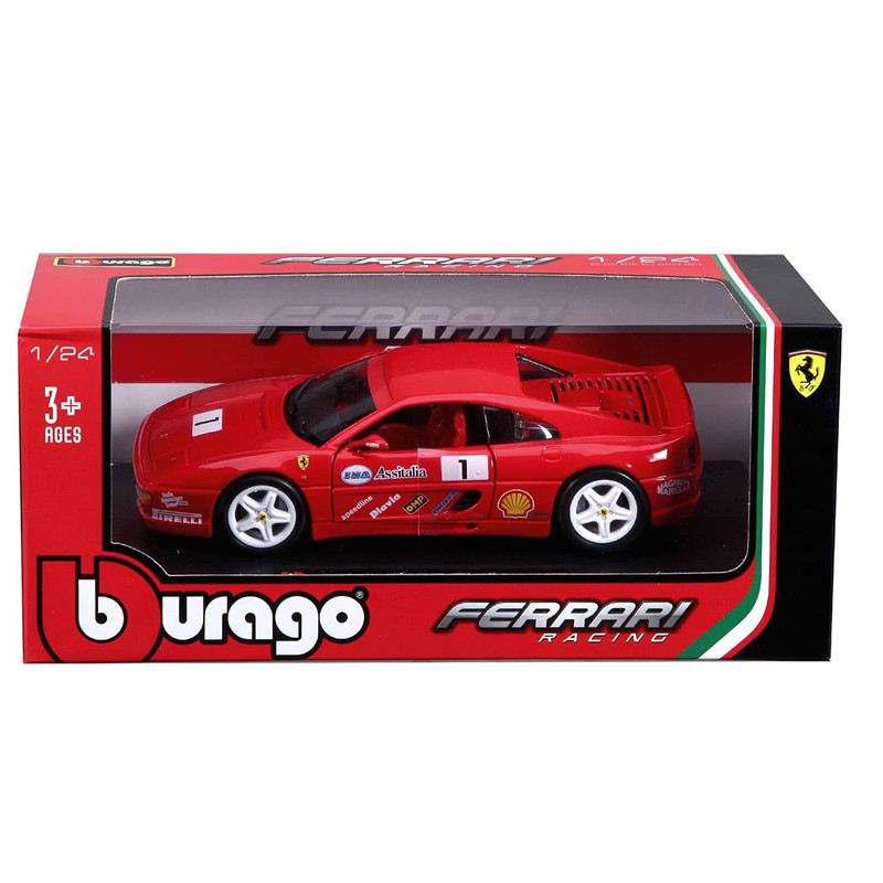 ماکت ماشین بوراگو مدل FERRARI F355 CHALLENGE