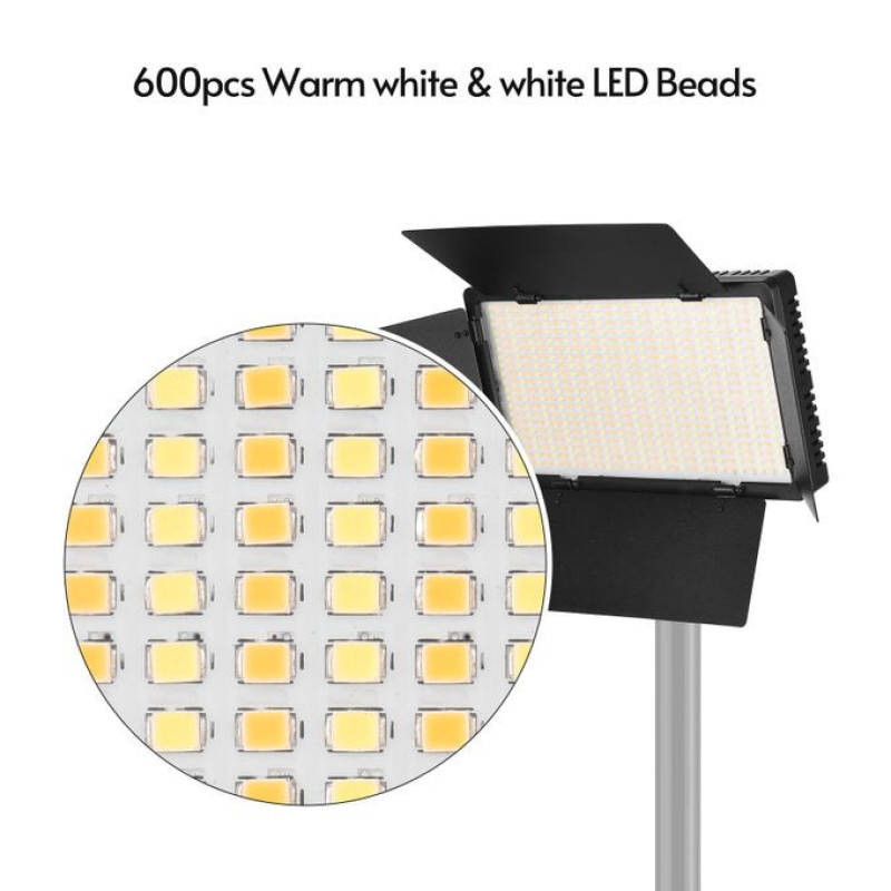 نور ثابت ال ای دی مدل Pro LED 600