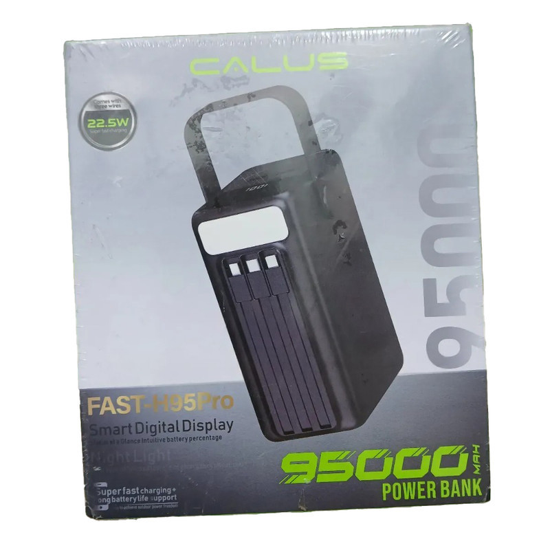 پاوربانک 22.5 وات کالوس مدل H95Pro ظرفیت 95000 میلی‌آمپرساعت