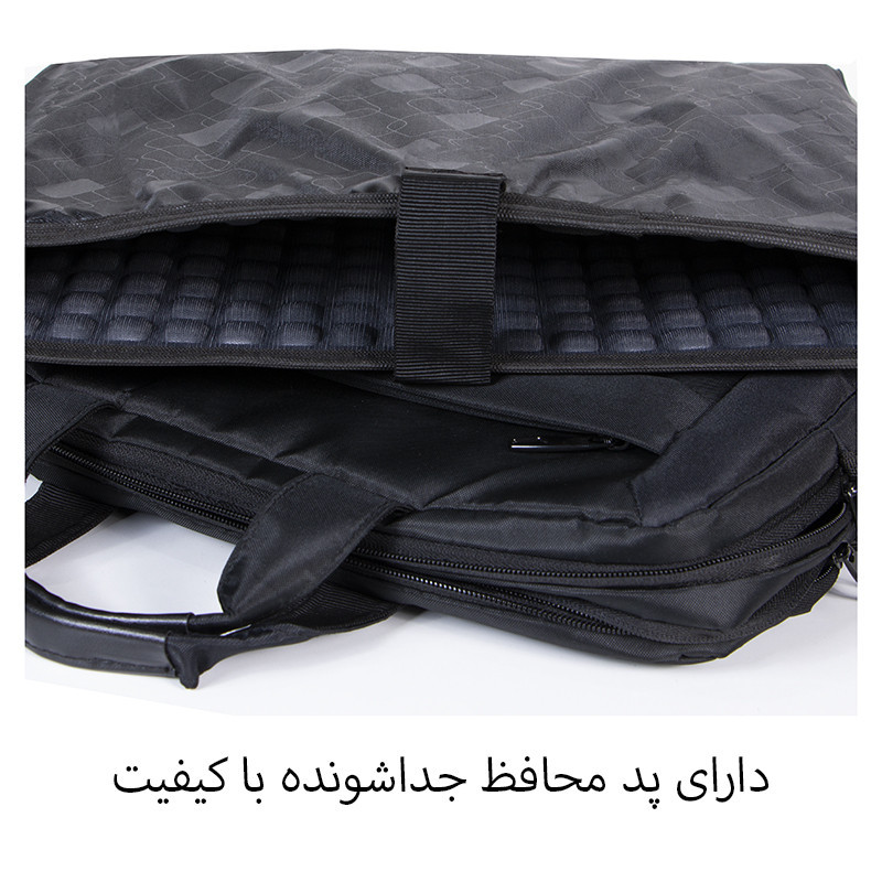کیف لپ تاپ بگسون فورس مدل MZR-2 مناسب برای لپ تاپ 14.1 تا 15.6 اینچی