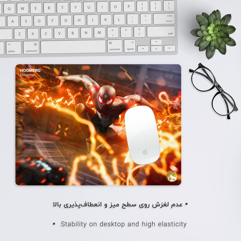 ماوس پد هومرو مدل A3510 طرح مردعنکبوتی