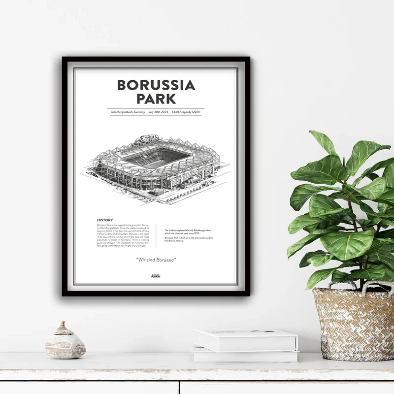 تابلو آتریسا طرح استادیوم BORUSSIA PARK مدل ATS014