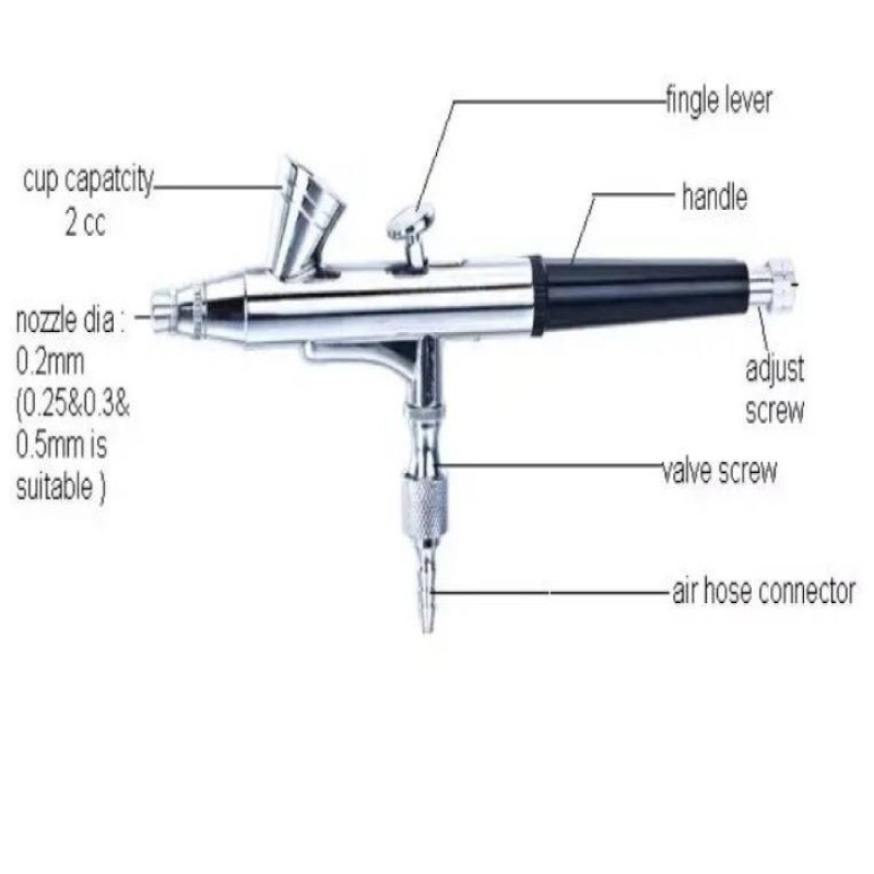 پیستوله ایربراش مدل BD-130