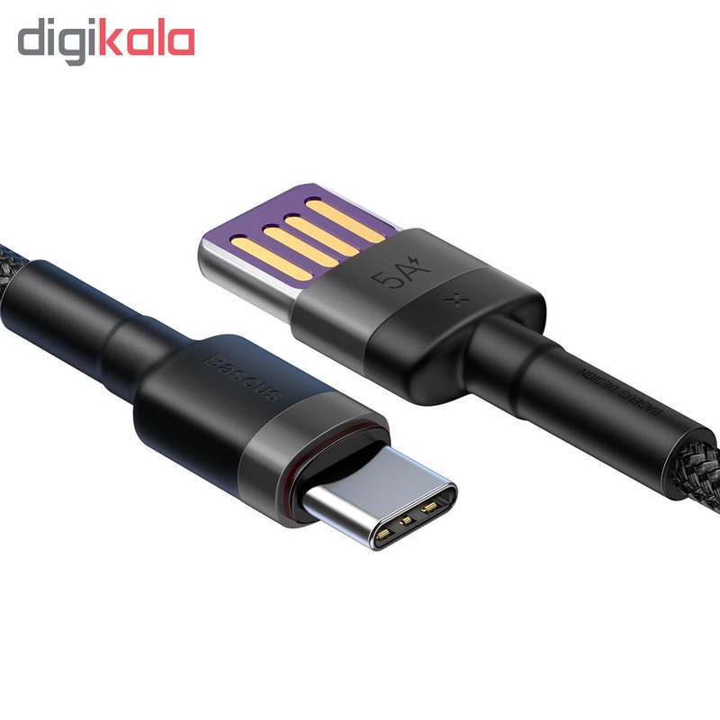 کابل تبدیل USB به USB-C باسئوس مدل CATKLF-PG1 طول 1 متر