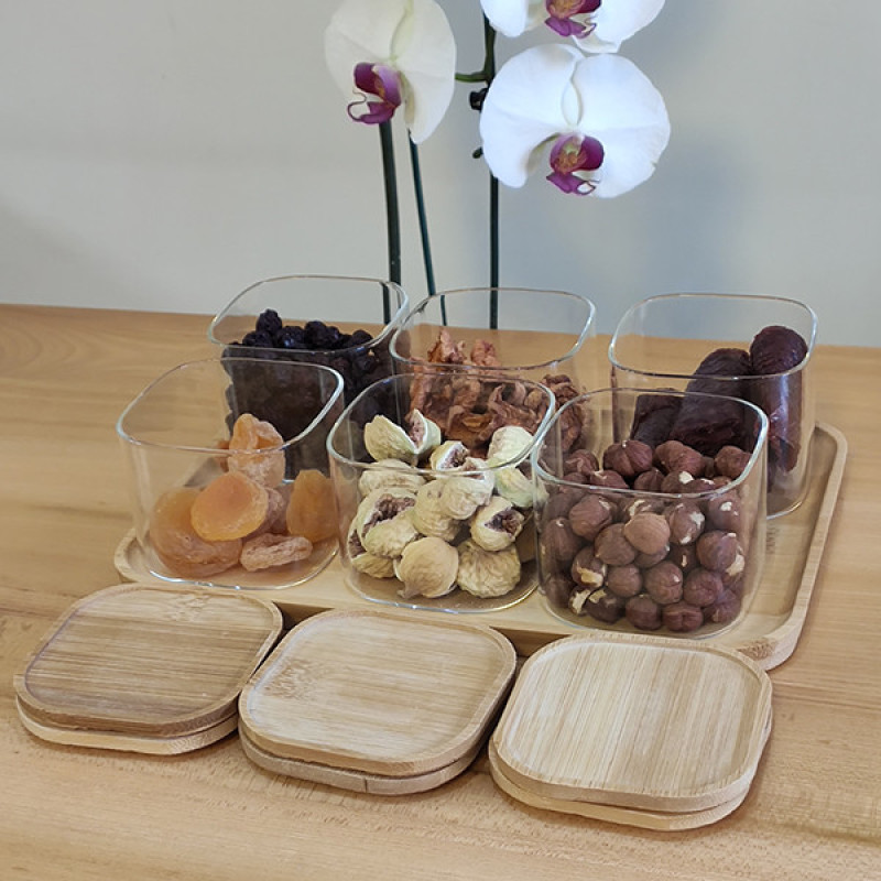 آجیل خوری اولالا کد 7156 مجموعه 6 عددی به همراه استند