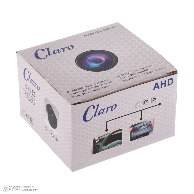 دوربین دنده عقب خودرو کلارو مدل CL-588AHD
