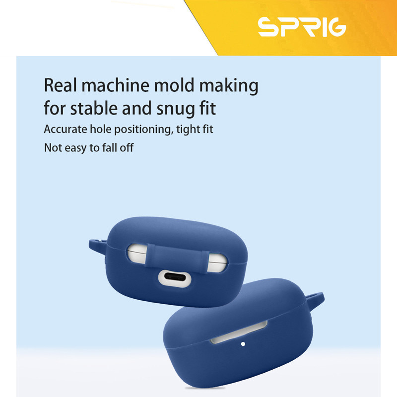 کاور اسپریگ مدل Silicone-SP مناسب برای کیس هدفون بلوتوثی شیائومی Redmi Buds 6 Play