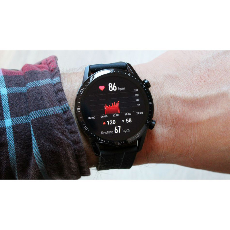 ساعت هوشمند هوآوی مدل WATCH GT 2 LTN-B19 46 mm بند لاستیکی